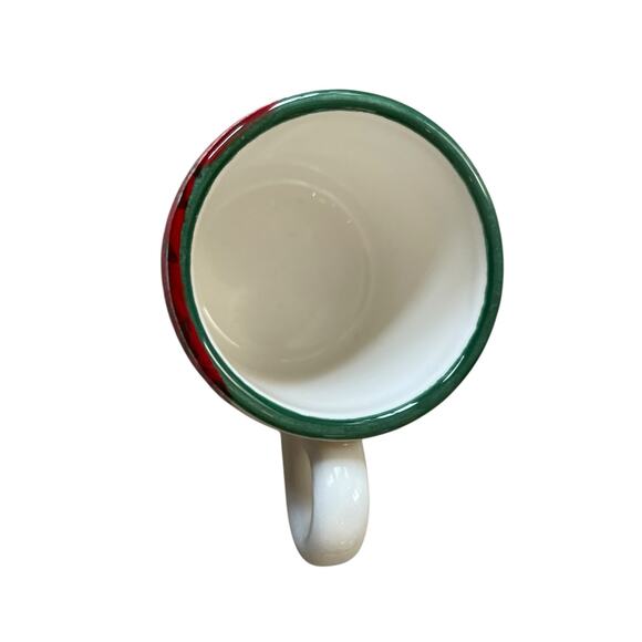 Vietri Old St. Nick Espresso Cup Saucer NEW - Picture 10 of 14